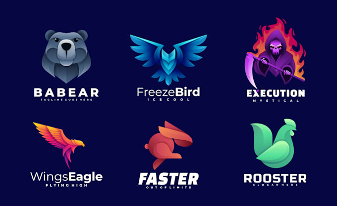create colorful logo and unique designs