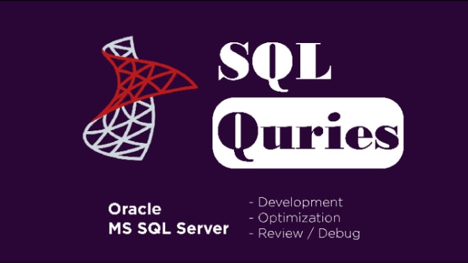 Write sql queries for oracle, ms sql server by Abbas_liaquat | Fiverr