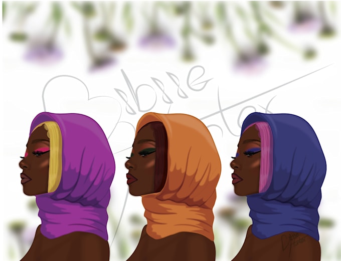 draw beautiful and cool arts based on your ideas and needs