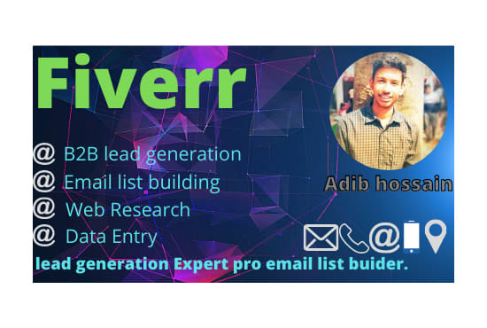 do b2b lead generation work with linkedin and web research