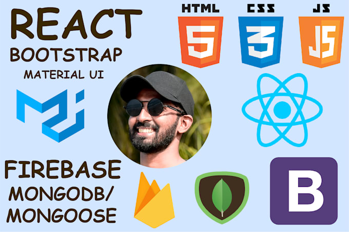 Do responsive frontend web development in react, nodejs, html, css by ...