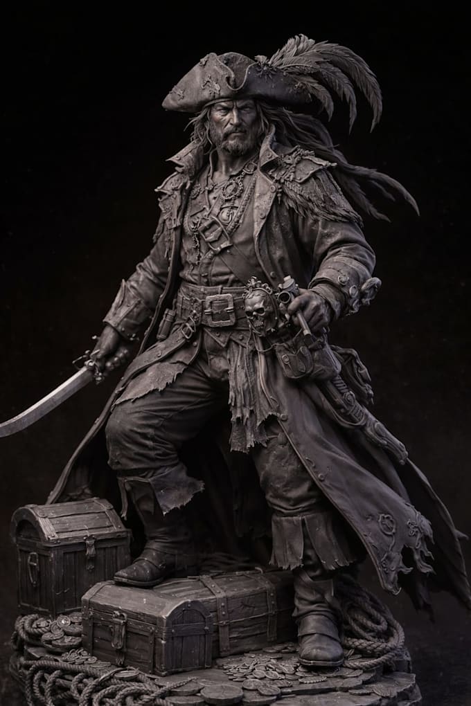 3d modeling,3d sculpting,3d printing,miniature, sculpture