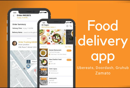 Build custom food delivery app like ubereats doordash gruhub