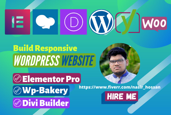 build a perfect wordpress website in elementor and wpbakery