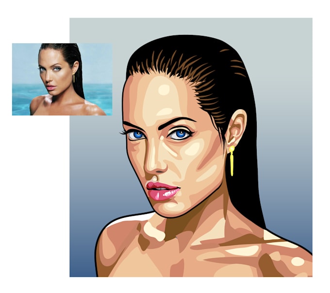trace your photo into high resolution vector style