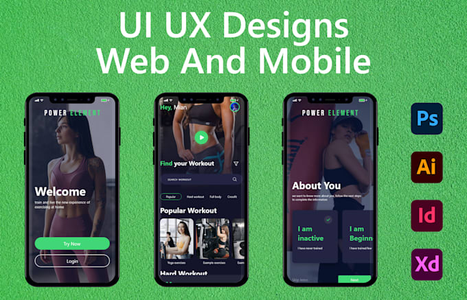 Design amazing ui ux for mobile app and website uiux by Alycan_127 | Fiverr