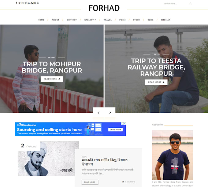 create a fully responsive personal website on blogger