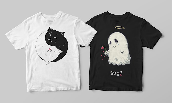 illustrate tshirts and merchandise