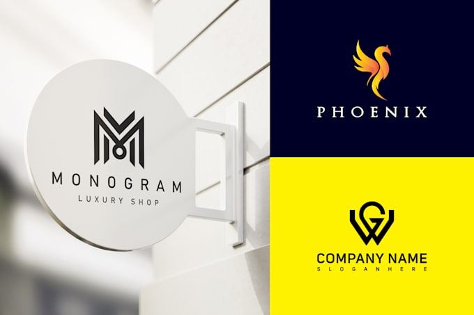 design businesses, healthcare, real estate, tech, brand, exclusive webshop logo