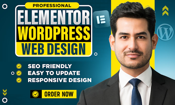 design, redesign ,clone wordpress website as an elementor pro expert