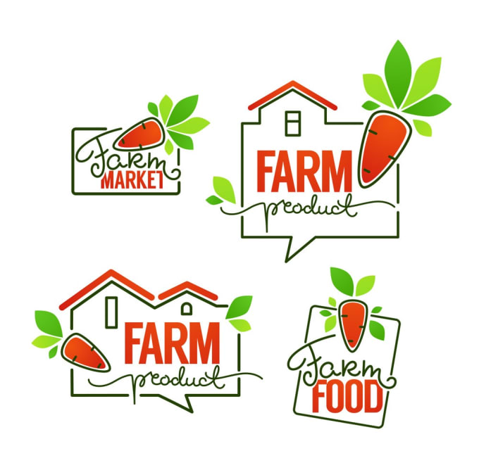 design original farm logo with my creative thinking