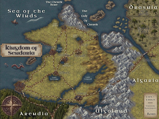 create a stunning map in inkarnate