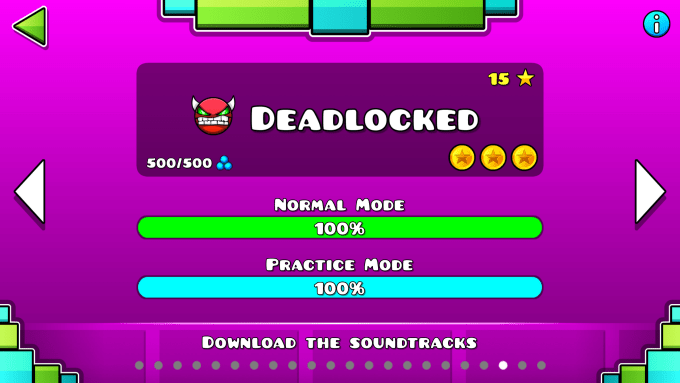 Complete Any Main Geometry Dash Level For You By Nap Pro771 Fiverr