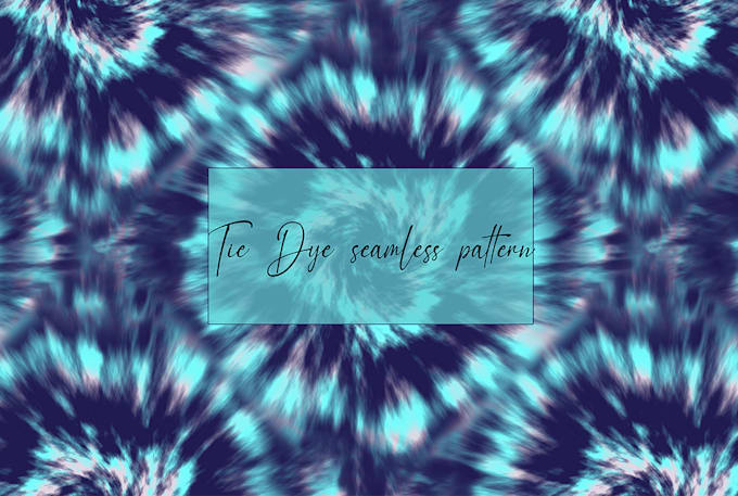design seamless tie dye pattern