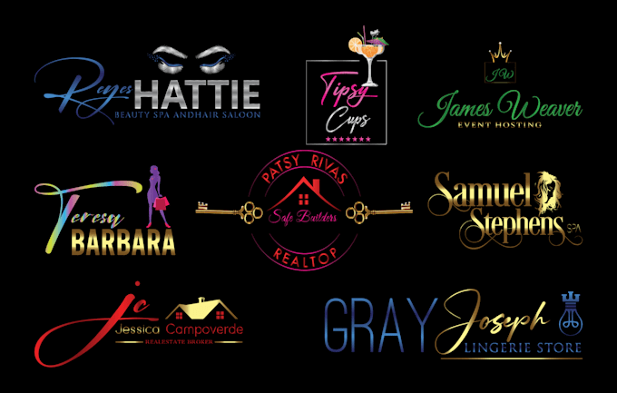 design professional signature logo and branding