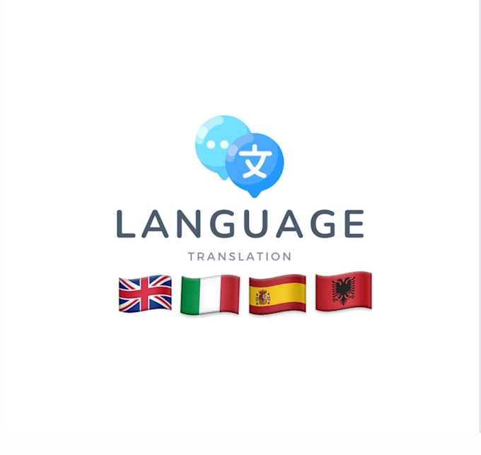 provide any english, spanish, italian, albanian translations