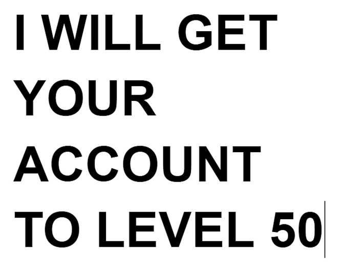 Get your rainbow six siege account to level 50 by Fumingkiller Fiverr