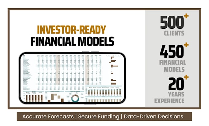 provide investor ready financial models
