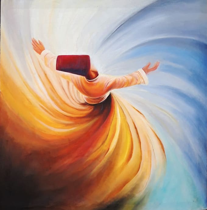 paint art on canvas in oil or acrylic