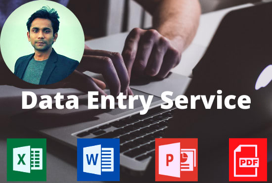 do data entry, google sheet, PDF to excel, PDF to word, web research