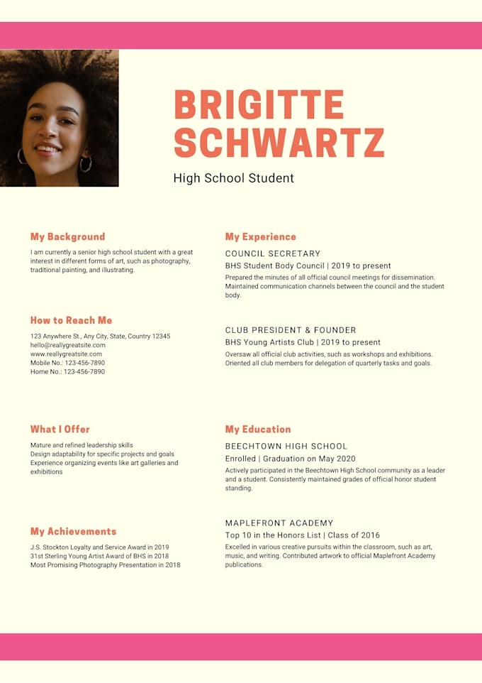 provide you a professional  resume, cv writing services