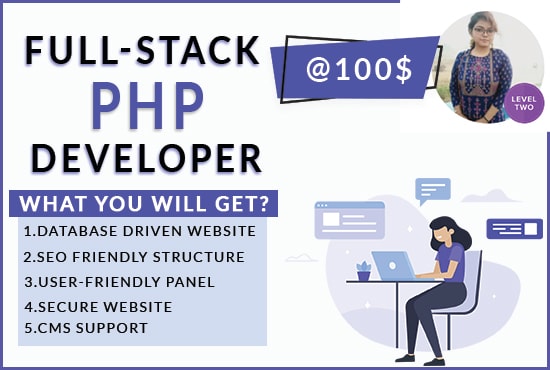 Your php developer for your core project by Ankita_sarkar | Fiverr