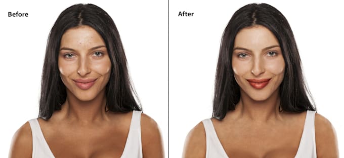 do high end beauty retouch