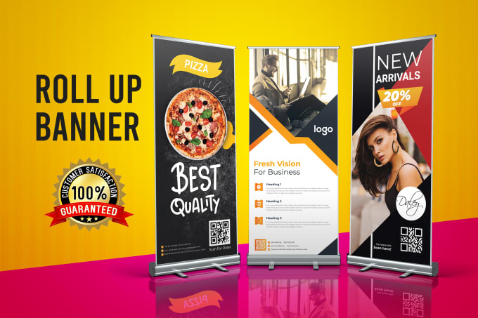 Design Retractable X Stand Roll Up Banner And Professional Pop Up Pull Up Banner 