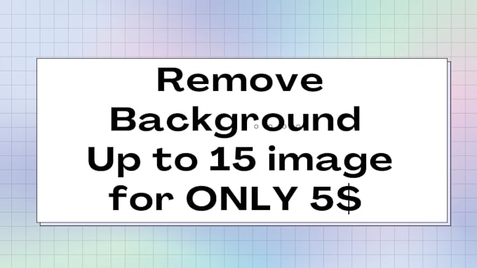 do 150 photos background removal
