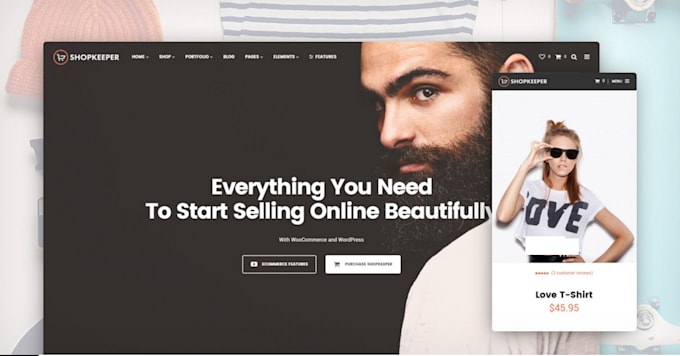 develop and design a woocommerce wordpress website