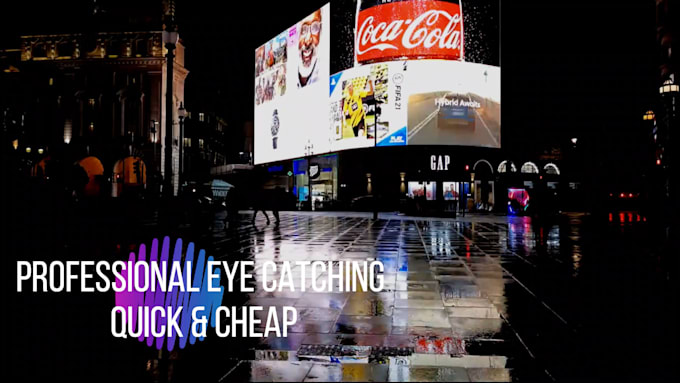 create short video ads for promotional service and product promo video ad