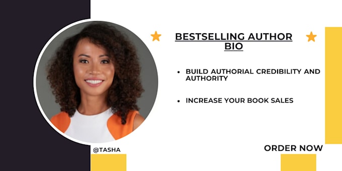 write your best selling author bio