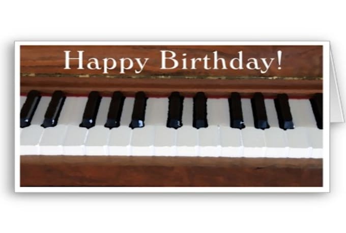 Sing And Play Happy Birthday With Piano For Anyone By Lalani