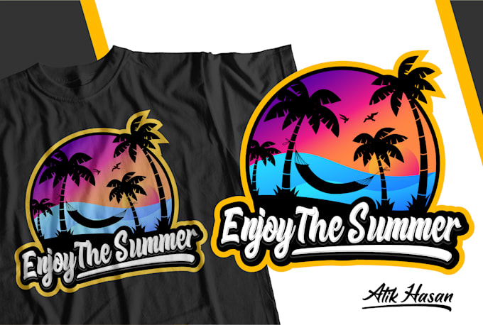 do custom typography t shirt design and logo for music and more