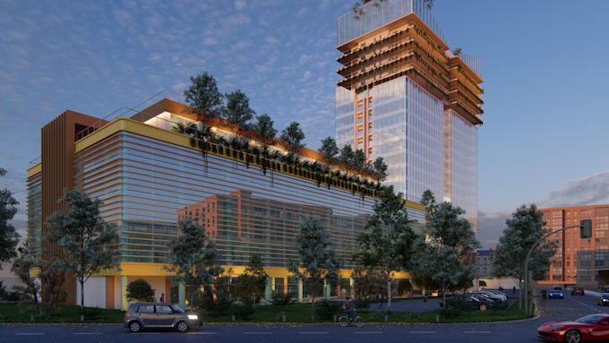 design your interior or exterior 3d architecture rendering