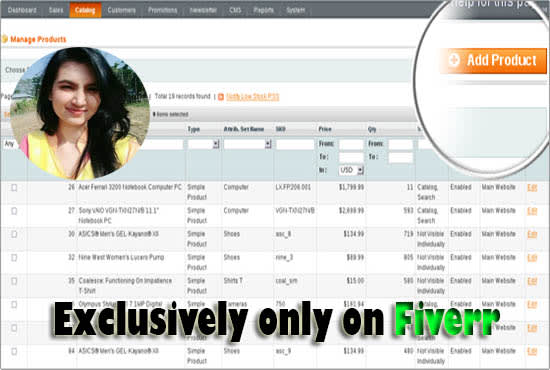 be professional magento product listing