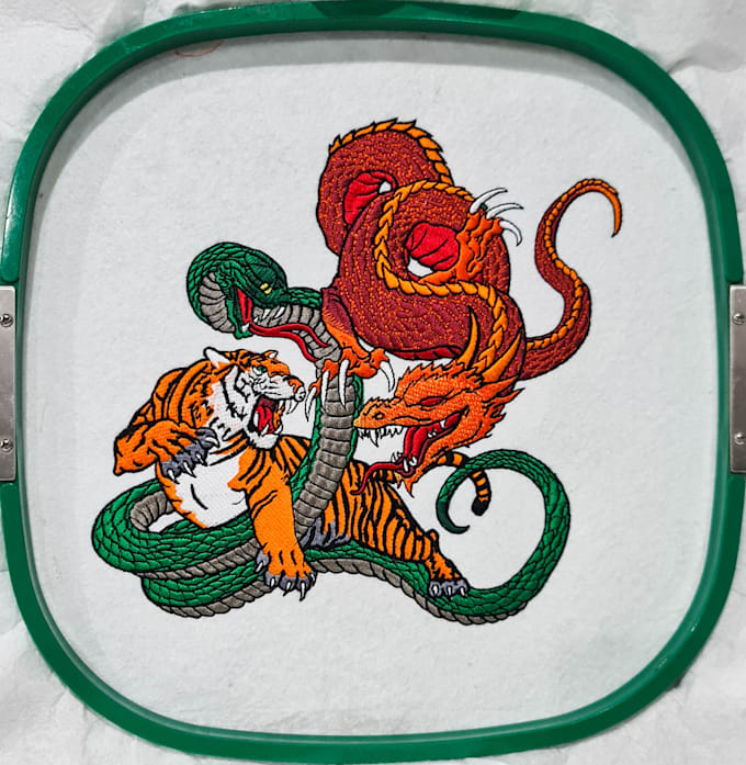 do professional embroidery digitizing into dst,pes in 1 hour