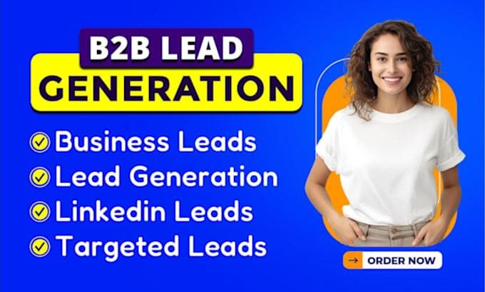 give you b2b lead generation for any targeted industry