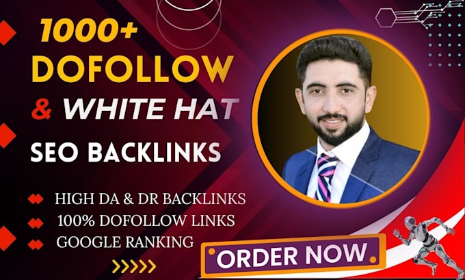 build high quality 1000 dofollow seo backlinks for google top ranking