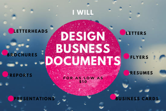 create professional business documents