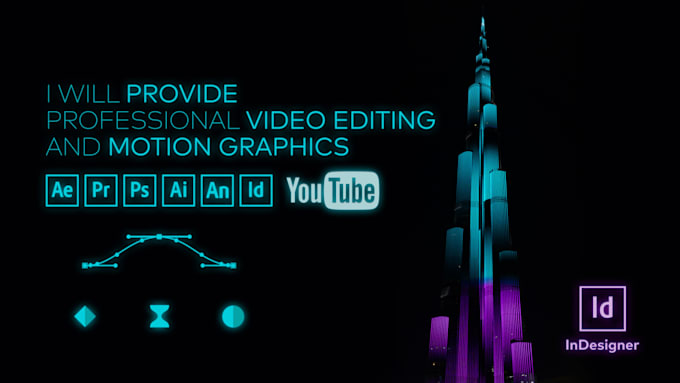 create professional motion animation video in after effects