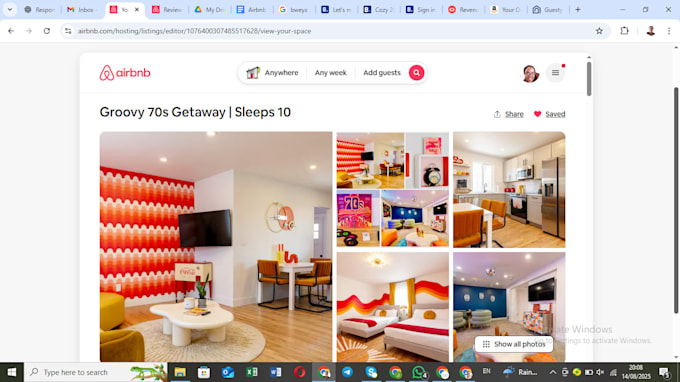 write you an optimized airbnb listing description to attract guests