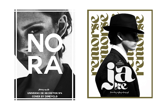 design unique typography posters, printable wall art and flyers