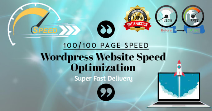 do wordpress website speed optimization, increase page speed