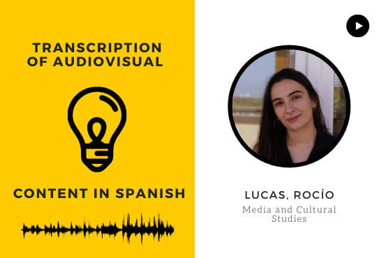 transcribe an audio or video in spanish
