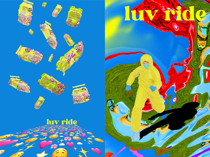 make a trippy, psychedelic nft art