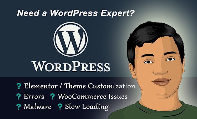 fix wordpress issue, error, or bug fast and professionally