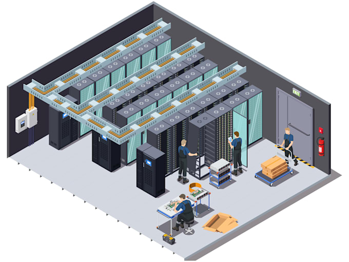create an isometric illustration for you