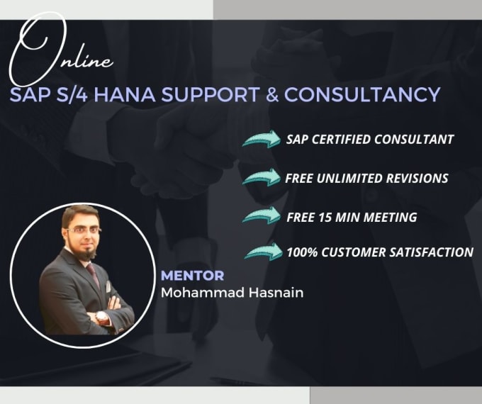 Hire a freelancer to be your sap s4 hana finance consultant