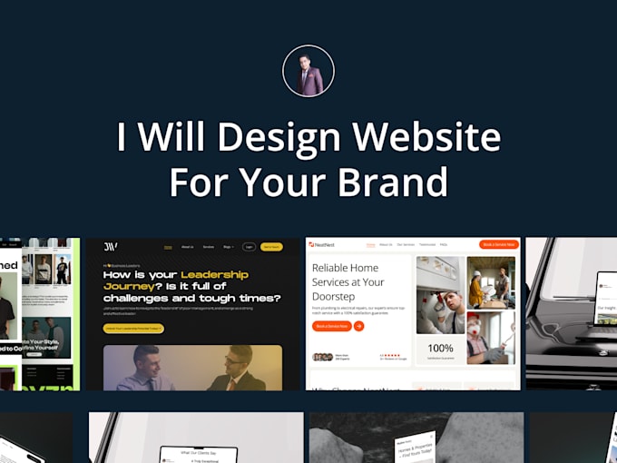 design website UI UX design, figma